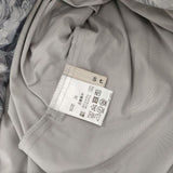 stola. 花柄プリント ドレス ワンピース パープル ホワイト レディース ストラ【中古】5-1027M∞