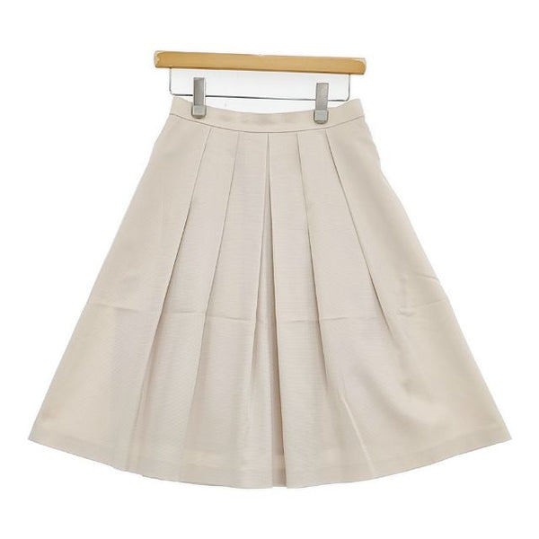 ANAYI プリーツ スカート ベージュ レディース アナイ【中古】5-1027M∞