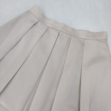 ANAYI プリーツ スカート ベージュ レディース アナイ【中古】5-1027M∞