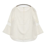 ANAYI レース ブラウス シャツ オフホワイト レディース アナイ【中古】5-1027M∞