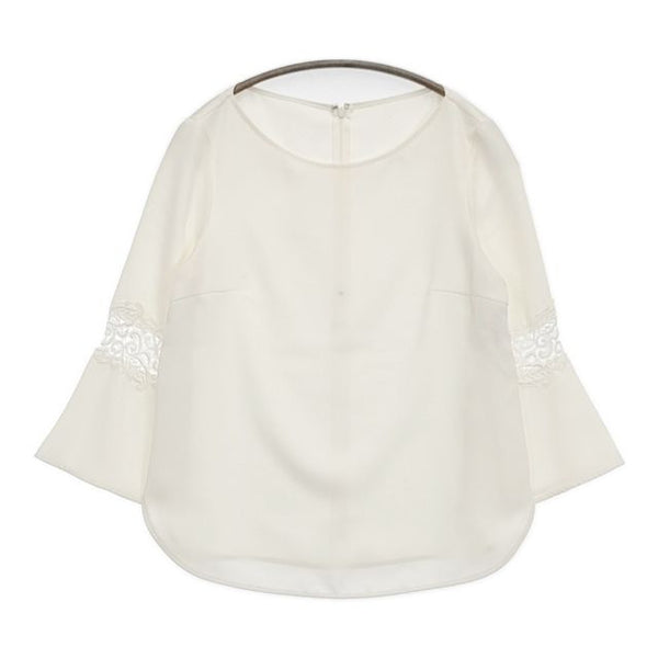 ANAYI レース ブラウス シャツ オフホワイト レディース アナイ【中古】5-1027M∞
