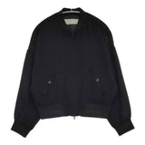 PLAIN PEOPLE ドルマン 短丈 ウールジャケット ブルゾン ブラック レディース プレインピープル【中古】5-1027M∞