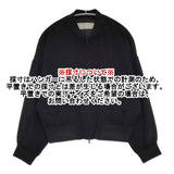 PLAIN PEOPLE ドルマン 短丈 ウールジャケット ブルゾン ブラック レディース プレインピープル【中古】5-1027M∞