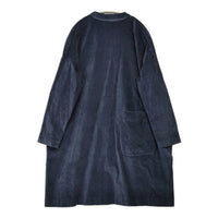 album di famiglia ベロア ストレッチ ベルベット サイズS ワンピース ネイビー レディース アルバムディファミリア【中古】5-0822T△