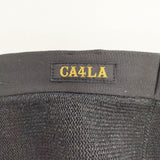CA4LA 帽子 ベレー帽 ブラック レディース カシラ【中古】5-0913G◎