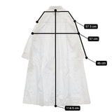 R&D.M.Co- コットン シャツドレス ワンピース ホワイト レディース オールドマンズテーラー【中古】5-1214M∞