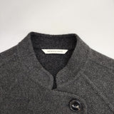 ARTS&SCIENCE カシミヤウール スタンドカラー ワイド 0203-L100L-3145 定価231000円 コート チャコールグレー レディース アーツ&サイエンス【中古】5-0822T△