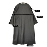 ARTS&SCIENCE 未使用品 Side tuck botton Dress 0233-L5197-3318 定価11万円 Shadow glen check W ワンピース チャコールグレー カーキ レディース アーツ&サイエンス【中古】5-0822T△