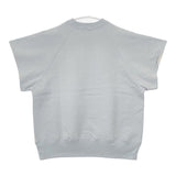 R&D.M.Co- COMPACT 裏起毛 HALF SLEEVE 定価19580円 トレーナー 半袖 スウェット ライトブルー レディース オールドマンズテーラー【中古】5-0812M△