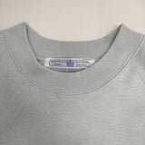 R&D.M.Co- COMPACT 裏起毛 HALF SLEEVE 定価19580円 トレーナー 半袖 スウェット ライトブルー レディース オールドマンズテーラー【中古】5-0812M△