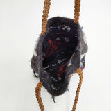 45R/45rpm KURASI 手織り トートバッグ ダークブラウン 多色 レディース フォーティーファイブアールピーエム【中古】5-1111T◎