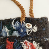 45R/45rpm KURASI 手織り トートバッグ ダークブラウン 多色 レディース フォーティーファイブアールピーエム【中古】5-1111T◎