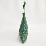 mina perhonen ribbon bird ys7945p レッスンバッグ トートバッグ グリーン レディース ミナペルホネン【中古】5-1029G∞