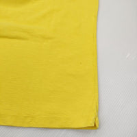 45R/45rpm ロゴプリント サイズ1 半袖Ｔシャツ カットソー イエロー レディース フォーティーファイブアールピーエム【中古】5-0725S♪
