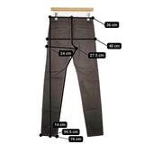 Pal'las Palace スキニー パンツ グレー レディース パラスパレス【中古】5-1129G∞