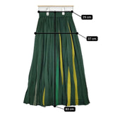 Pal'las Palace PKSK-0818A 定価30000円 コットンニット ロングスカート グリーン レディース パラスパレス【中古】5-1225M∞