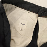 nume NFPT-5004A ジョガーパンツ コットンストレッチ パンツ ブラック レディース ヌメ【中古】5-1129G∞