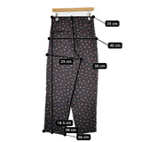 DRESSTERIOR ポリエステル 総柄 パンツ グレー レディース ドレステリア【中古】5-1129M∞