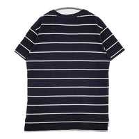 Scye 5117-21913 サイズ38 ボーダー ポケット 半袖Ｔシャツ カットソー ネイビー ホワイト レディース サイ【中古】5-0725S♪