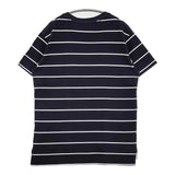 Scye 5117-21913 サイズ38 ボーダー ポケット 半袖Ｔシャツ カットソー ネイビー ホワイト レディース サイ【中古】5-0725S♪