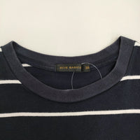Scye 5117-21913 サイズ38 ボーダー ポケット 半袖Ｔシャツ カットソー ネイビー ホワイト レディース サイ【中古】5-0725S♪