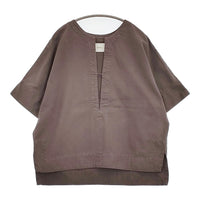 TODAYFUL Cotton Pique Blouse コットンピケブラウス 定価14300円 ブラウス シャツ チャコールグレー レディース トゥデイフル【中古】5-0725S♪