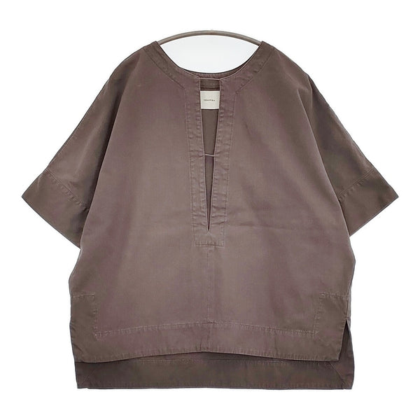TODAYFUL Cotton Pique Blouse コットンピケブラウス 定価14300円 ブラウス シャツ チャコールグレー レディース トゥデイフル【中古】5-0725S♪