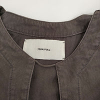 TODAYFUL Cotton Pique Blouse コットンピケブラウス 定価14300円 ブラウス シャツ チャコールグレー レディース トゥデイフル【中古】5-0725S♪