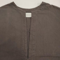 TODAYFUL Cotton Pique Blouse コットンピケブラウス 定価14300円 ブラウス シャツ チャコールグレー レディース トゥデイフル【中古】5-0725S♪