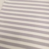 agnes b. 2653J008 サイズ2 コットン ボーダー 半袖Ｔシャツ カットソー ラベンダー ホワイト レディース アニエスベー【中古】5-0725S♪