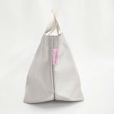 Herve Chapelier 1925CTD コーデュラ舟型トートL ピンクドラジェ トートバッグ ベージュ レディース エルベ・シャプリエ【中古】5-0718G♪