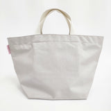 Herve Chapelier 1925CTD コーデュラ舟型トートL ピンクドラジェ トートバッグ ベージュ レディース エルベ・シャプリエ【中古】5-0718G♪