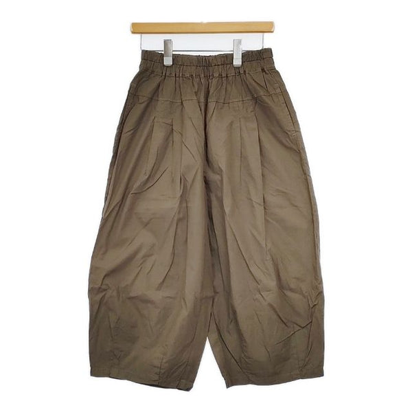 pas a pas イージーパンツ 後染め加工 ワイド コットン パンツ カーキ レディース パスアパス【中古】5-0824M∞