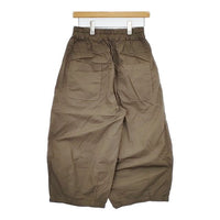 pas a pas イージーパンツ 後染め加工 ワイド コットン パンツ カーキ レディース パスアパス【中古】5-0824M∞