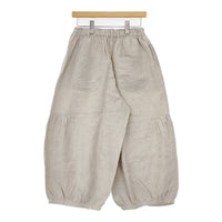 Cotton House Aya リネン バルーンパンツ イージーパンツ ワイドパンツ HHNP02188HM パンツ ベージュ レディース コットンハウスアヤ【中古】5-0904M△