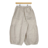 Cotton House Aya リネン バルーンパンツ イージーパンツ ワイドパンツ HHNP02188HM パンツ ベージュ レディース コットンハウスアヤ【中古】5-0904M△