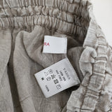 YARRA INDIAエンザイムウォッシュスカート インド製 ギャザー ロングスカート 24AW ベージュ レディース ヤラ【中古】5-0718M♪