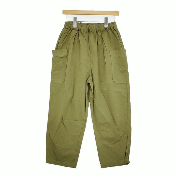 pas a pas コットン イージーパンツ Z132506 パンツ カーキ レディース パスアパス【中古】5-0725M♪
