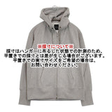 Lelill ジップ スウェット パーカー グレー レディース レリル【中古】5-1129M∞