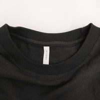 HIYORI バックギャザーコットン オーバーサイズ 半袖Ｔシャツ カットソー ブラック レディース ヒヨリ【中古】5-0725S♪