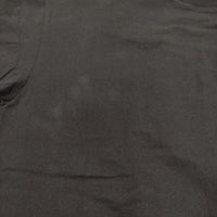 HIYORI バックギャザーコットン オーバーサイズ 半袖Ｔシャツ カットソー ブラック レディース ヒヨリ【中古】5-0725S♪