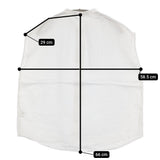 LE GLAZIK スタンドカラーノースリーブシャツ 定価9900円 JL-3467 サイズ36 ブラウス シャツ ホワイト レディース ルグラジック【中古】5-0806S♪