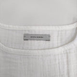 RYUYA KIMURA ガーゼ カットソー サイズ1 ブラウス シャツ ホワイト レディース リューヤキムラ【中古】5-0725S♪