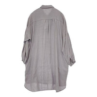 cinq symphonie シャツワンピース ワンピース ライトグレー系 レディース サンクサンフォニー【中古】5-0824M∞