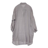 cinq symphonie シャツワンピース ワンピース ライトグレー系 レディース サンクサンフォニー【中古】5-0824M∞