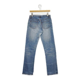 A.P.C. サイズ27 ジーンズ 加工 デニムパンツ ライトブルー レディース アーペーセー【中古】5-1129G∞