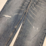 A.P.C. サイズ27 ジーンズ 加工 デニムパンツ ライトブルー レディース アーペーセー【中古】5-1129G∞