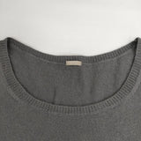 MARGARET HOWELL 589-6163002 シルクカシミヤ セーター ニット グレー レディース マーガレットハウエル【中古】5-1225T∞