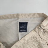 mina perhonen mermaid ma5554 定価44100円 刺繍 シルク スカート ベージュ レディース ミナペルホネン【中古】5-1214M∞