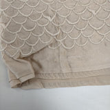 mina perhonen mermaid ma5554 定価44100円 刺繍 シルク スカート ベージュ レディース ミナペルホネン【中古】5-1214M∞